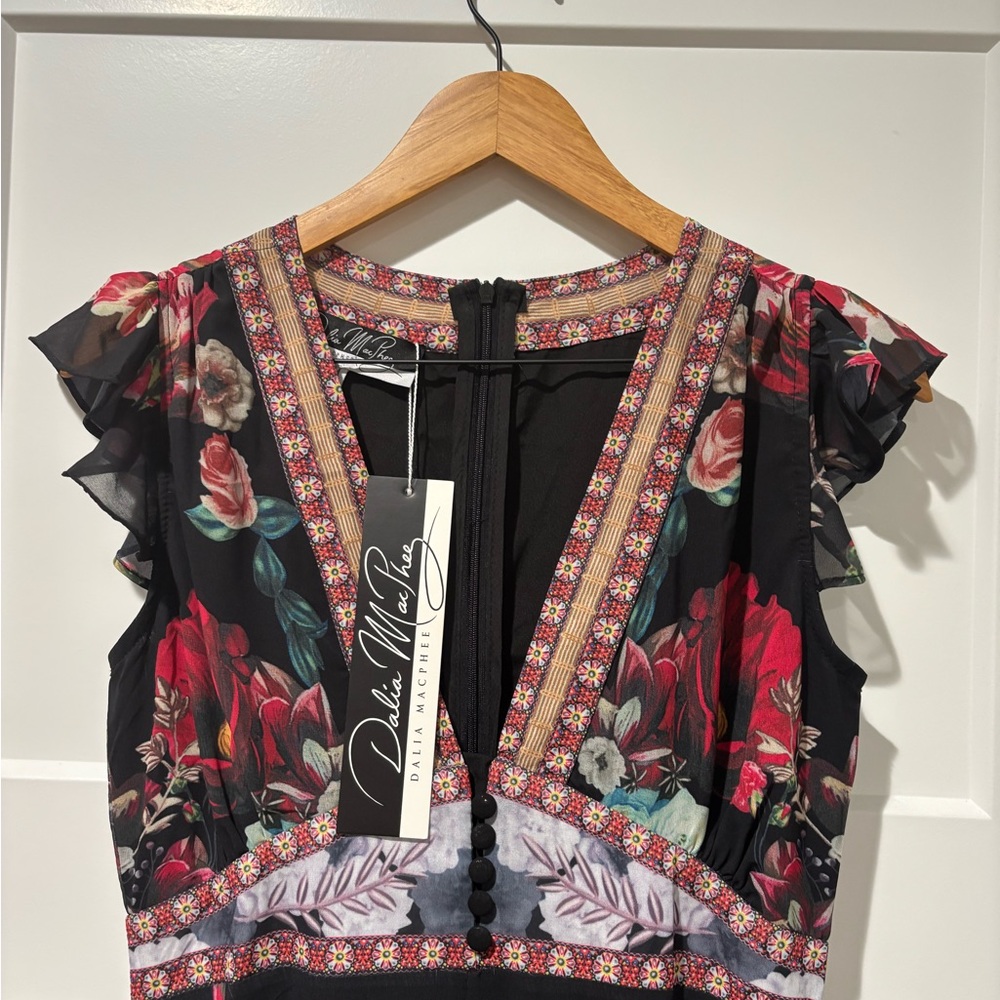 Dalia MacPhee Maxi Floral Dress - Picture 4 of 10